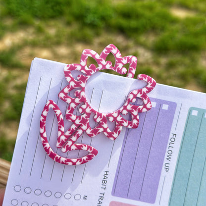 Flower ILY Paperclip