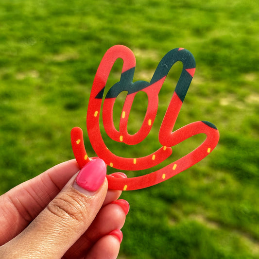 Starwberry ILY Paperclip