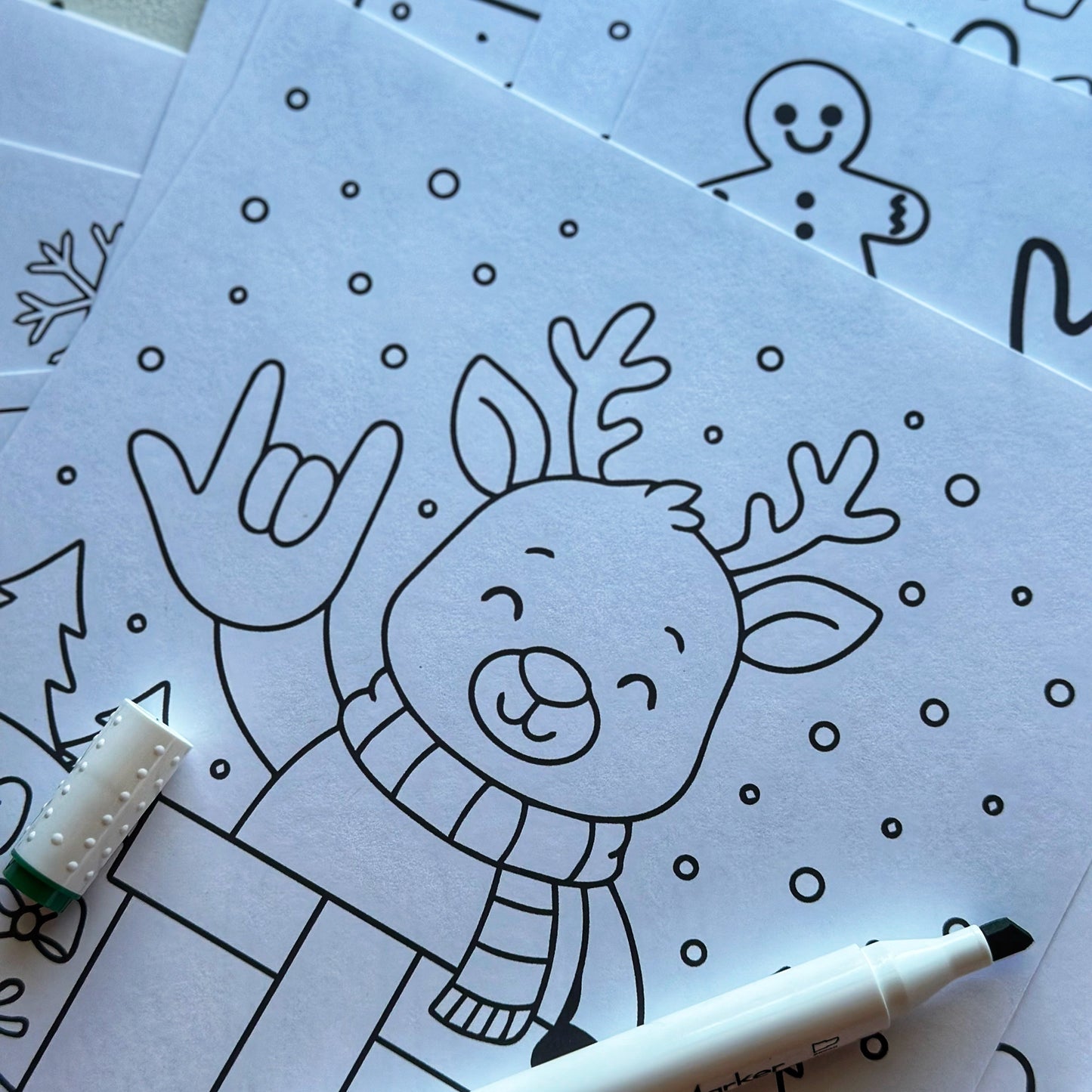 Christmas Coloring Sheet