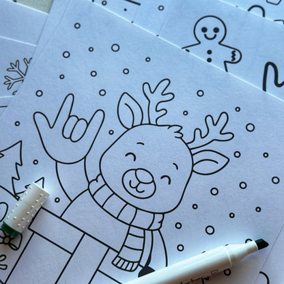 Christmas Coloring Sheet