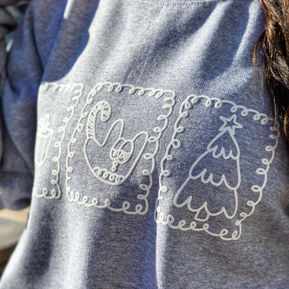 Puff Christmas Stamp Crewneck