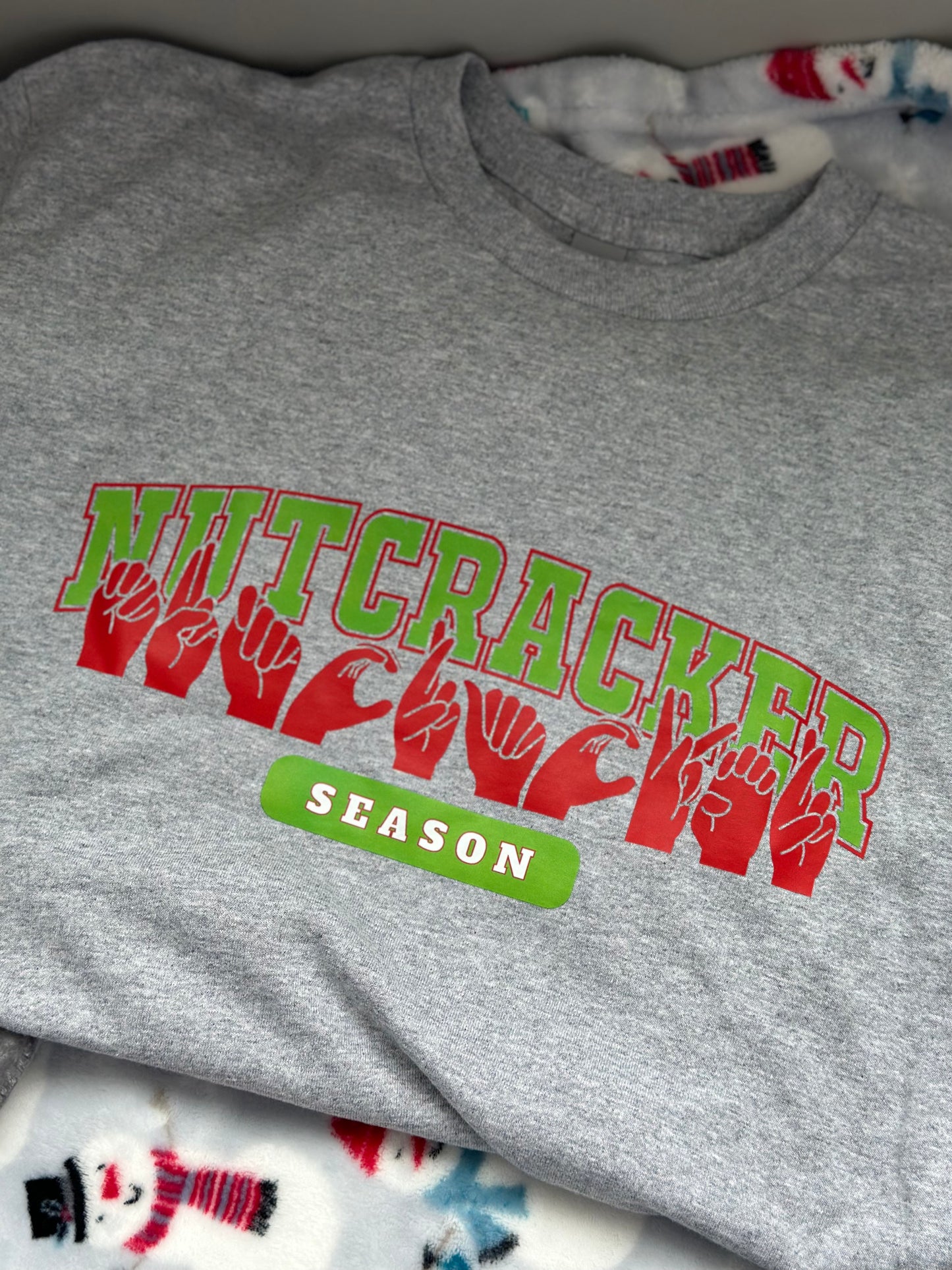 Nutcracker Season -M Sport Grey Long Sleeve