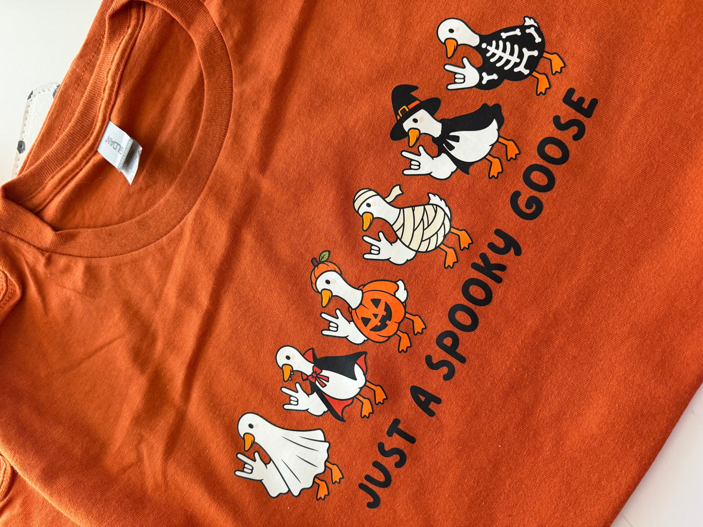 Spooky Goose - 2XL Texas Orange Tee