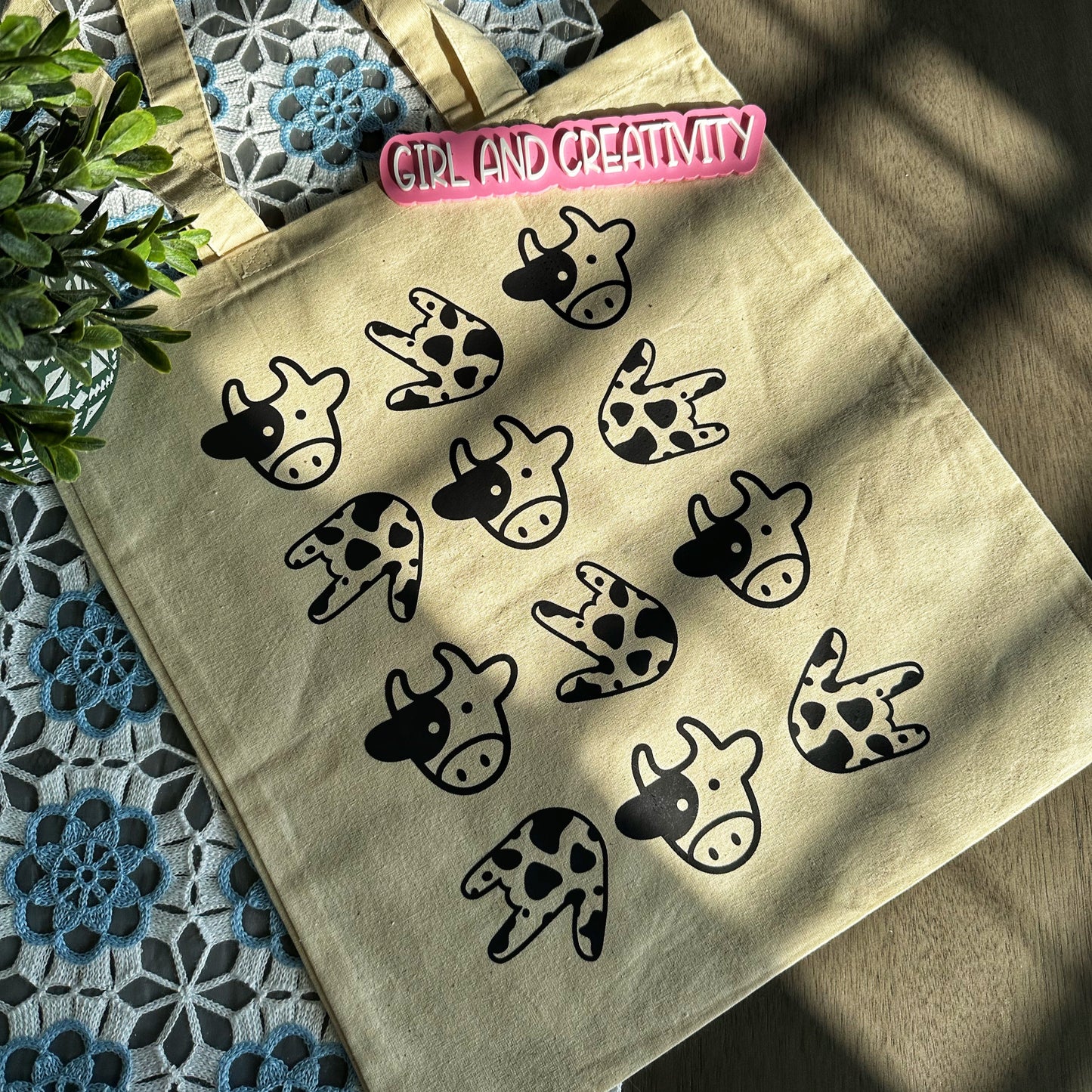 Cow Tote Bag
