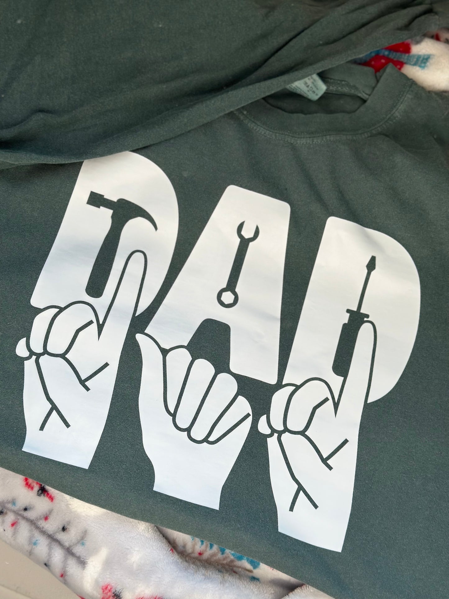 Dad - XL Blue Spruce Long Sleeve