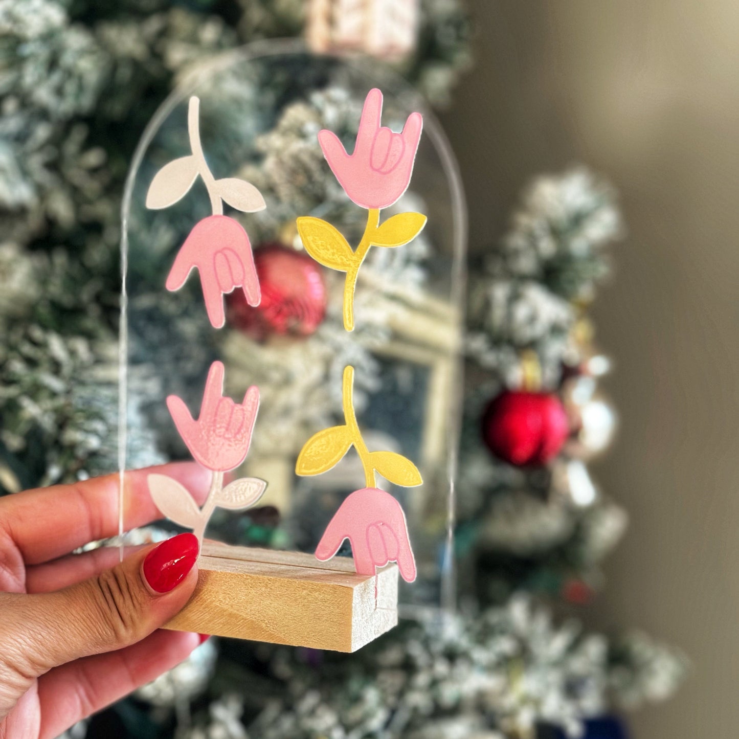 ILY Flower Arch Stand