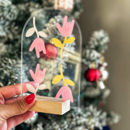 ILY Flower Arch Stand