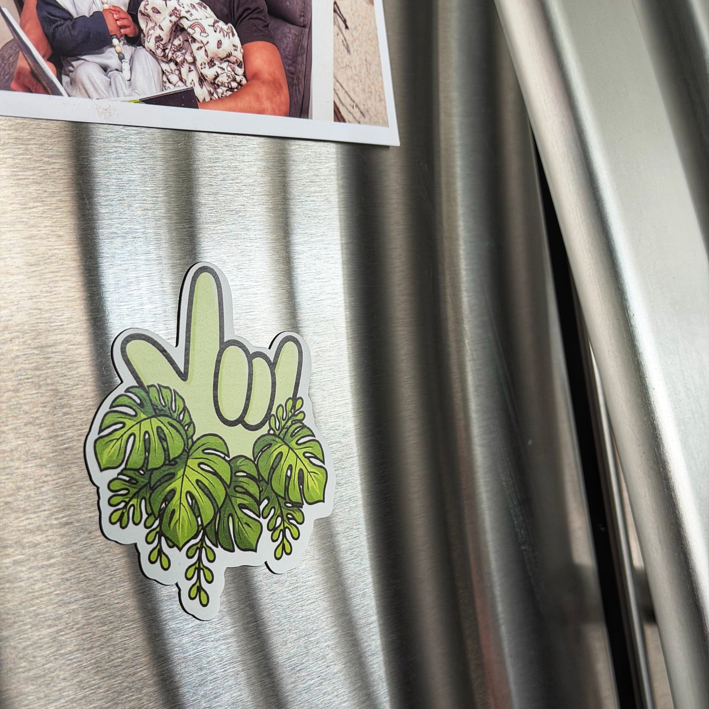 Monstera ILY Magnet