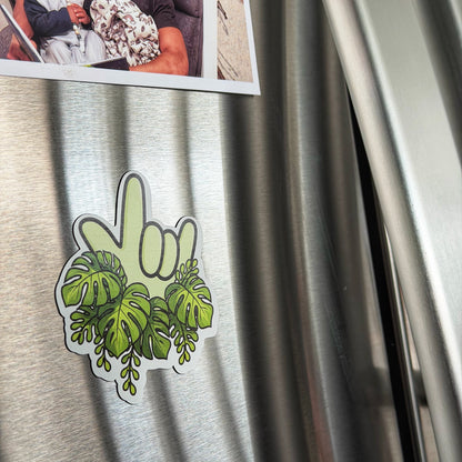 Monstera ILY Magnet