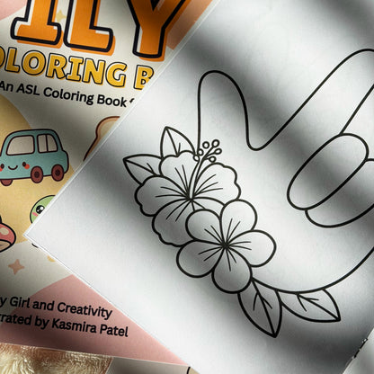 ILY Coloring Book