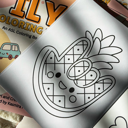 ILY Coloring Book