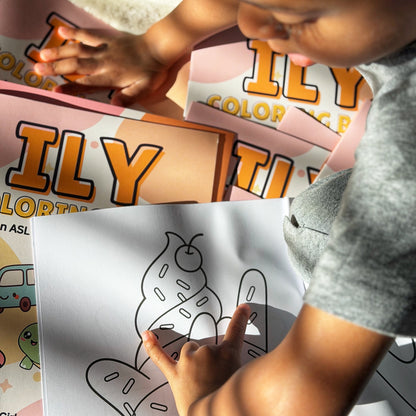 ILY Coloring Book