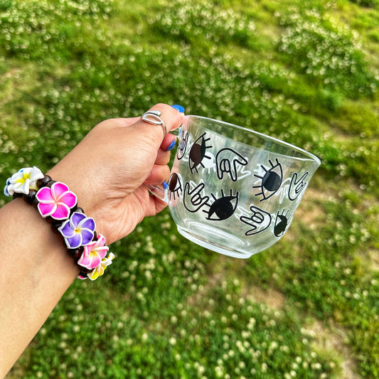 Eye ILY Glass Mug