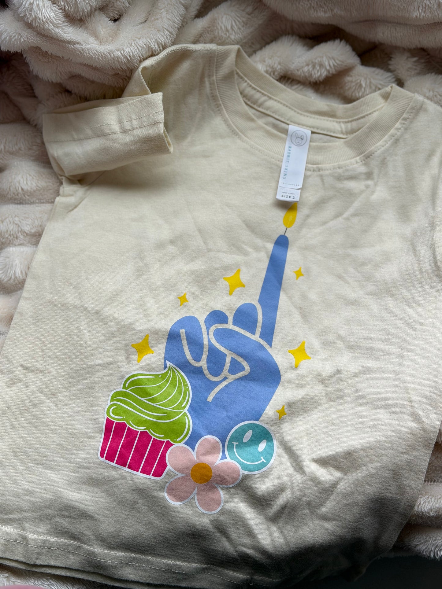 Boy Bday 1st  - 2T Sand Toddler Tee