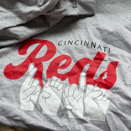 Reds Cincy - L Long Sleeve Sport Grey