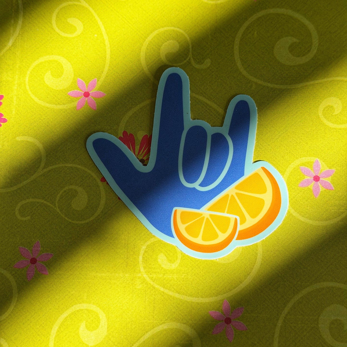 Citrus ILY Sticker