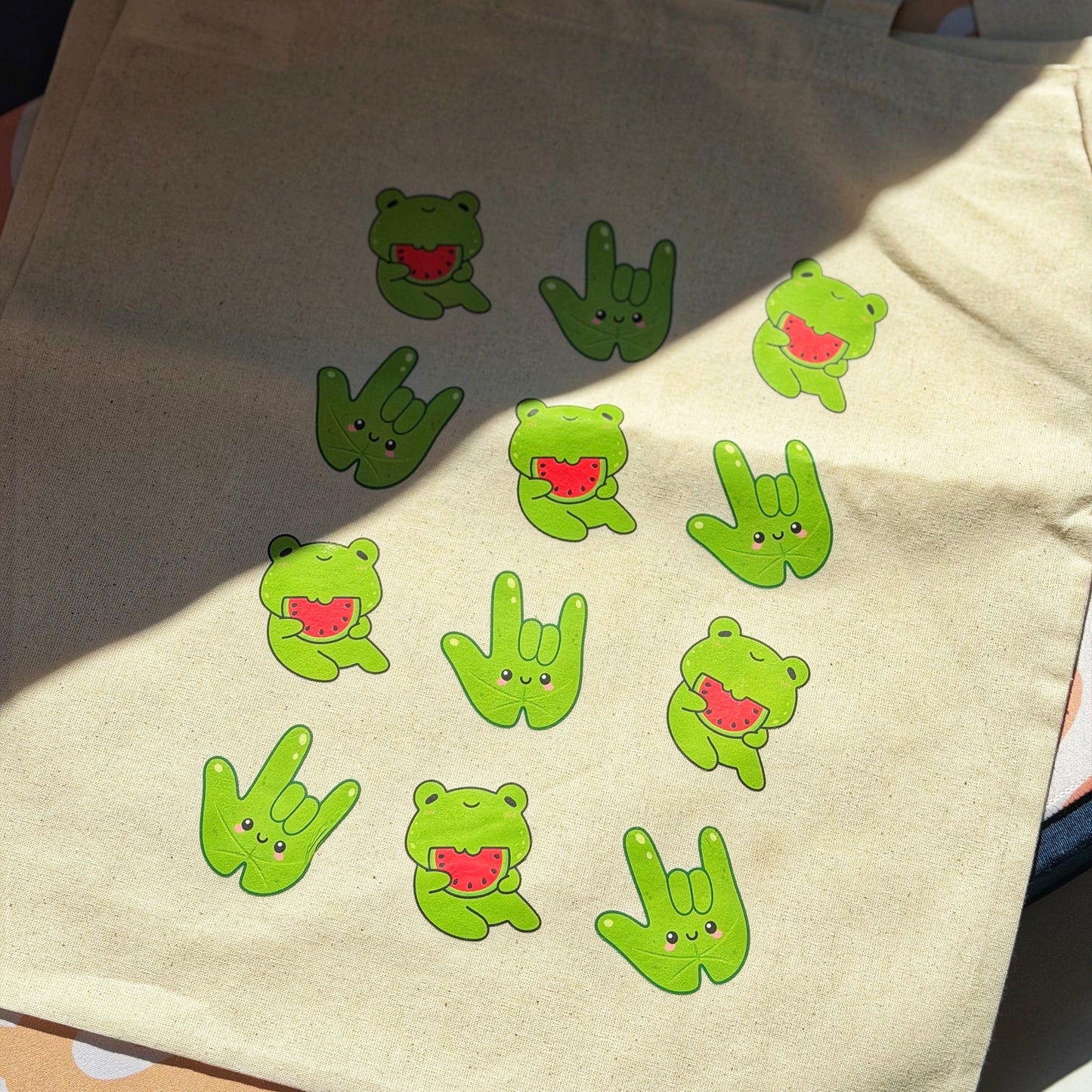 ILY Froggy Tote Bag