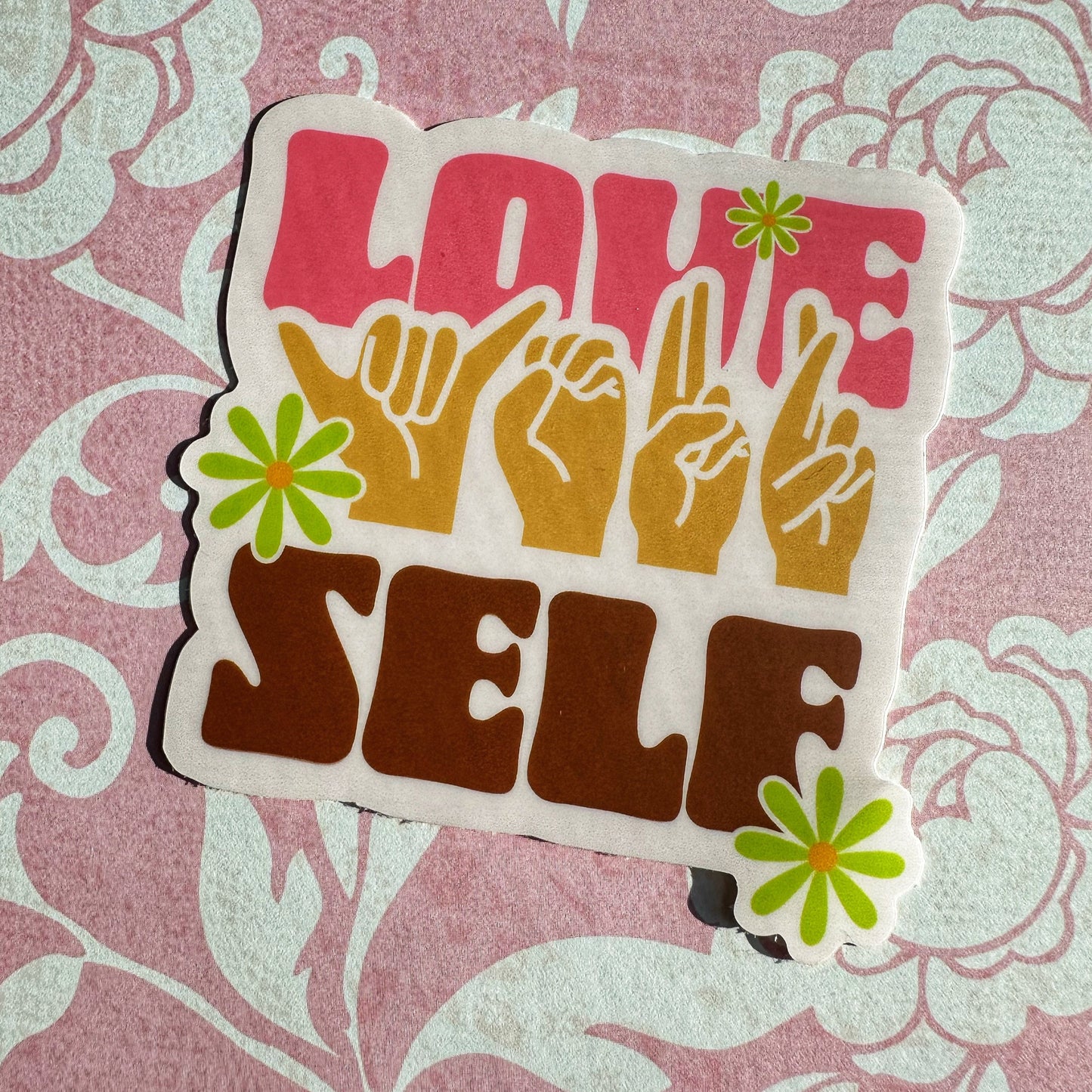 Love Your Self Sticker