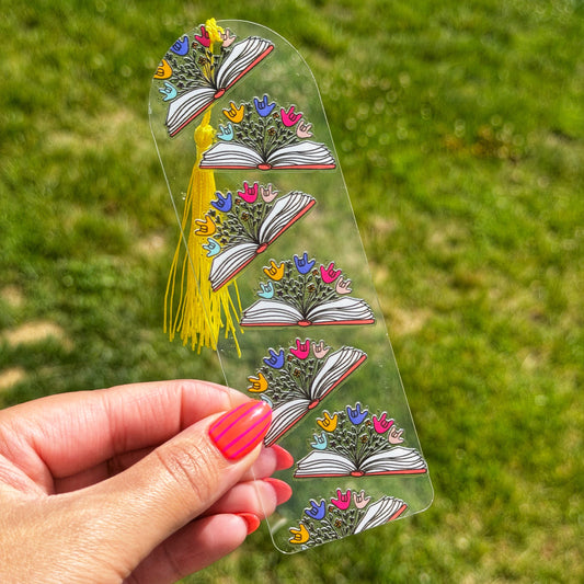 Book ILY Acrylic Bookmark