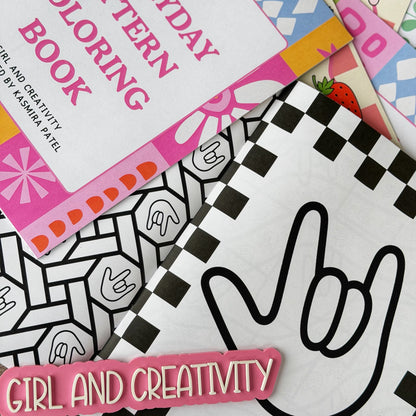 LY Everyday Pattern Coloring Book