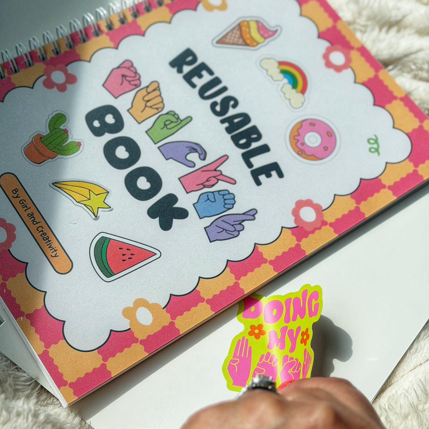 Reusable Sticker Book