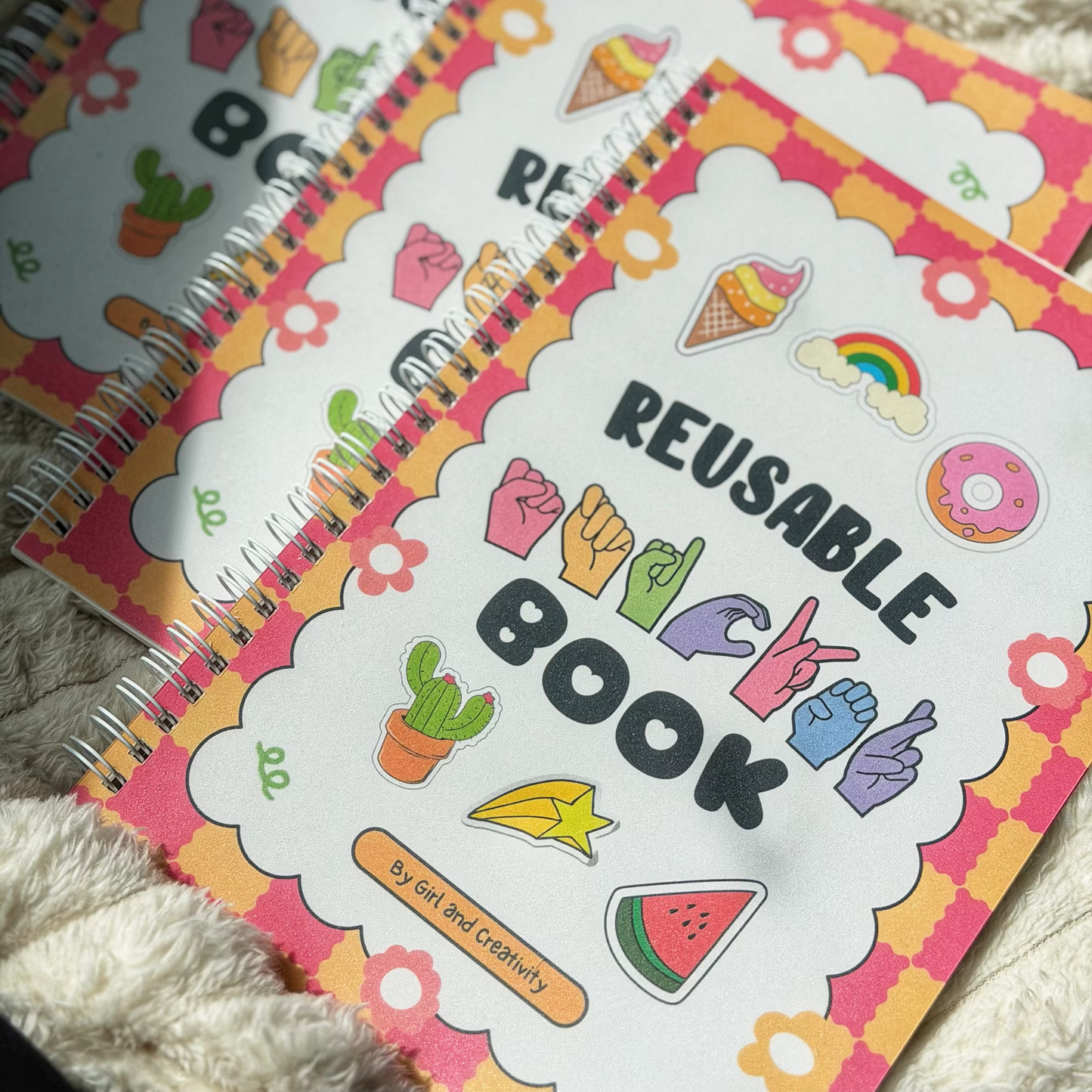 Reusable Sticker Book