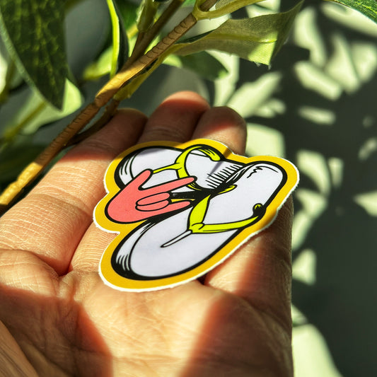 Flip Flop ILY Sticker