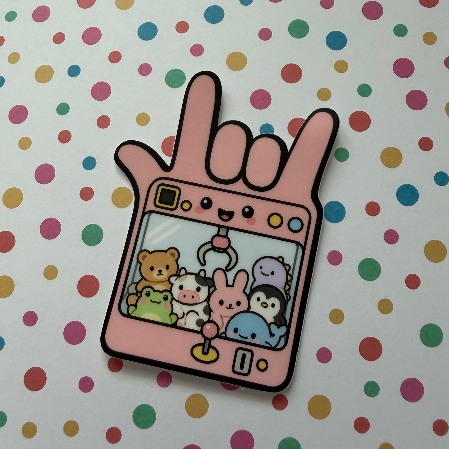 Claw Machine ILY Sticker