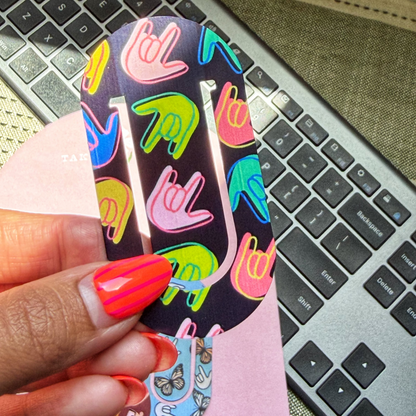 ILY Paperclip Bookmark