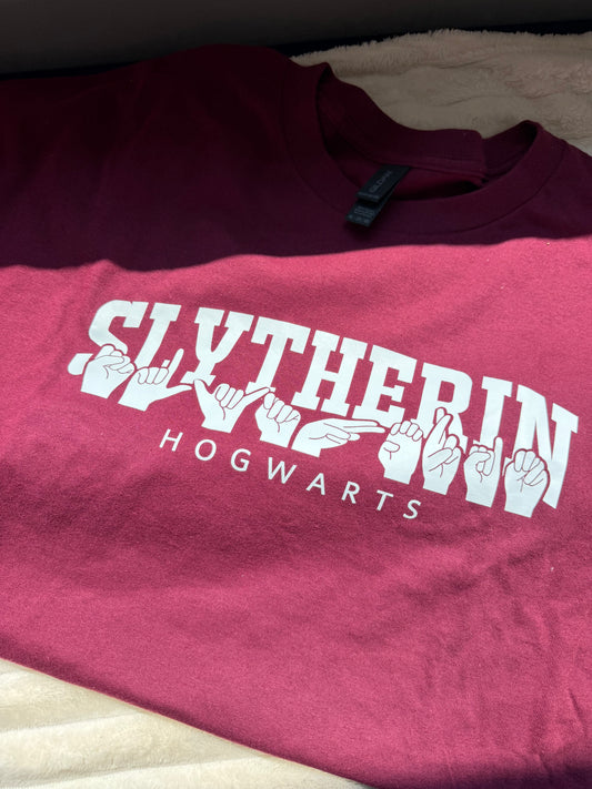 Slytherin- 3XL Maroon Tee