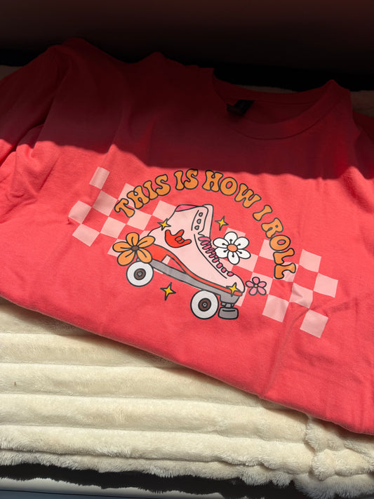 This is How I Roll - 2XL Watermelon Tee