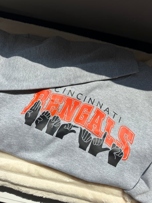 Bengals - M Sport Grey Crewneck