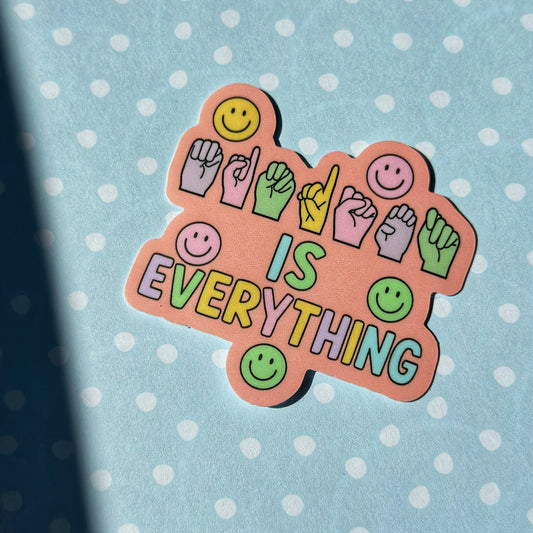 Mindset Is Everything Sticker