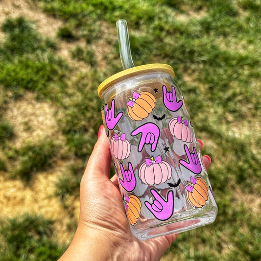 Pumpkin ILY Beer Can