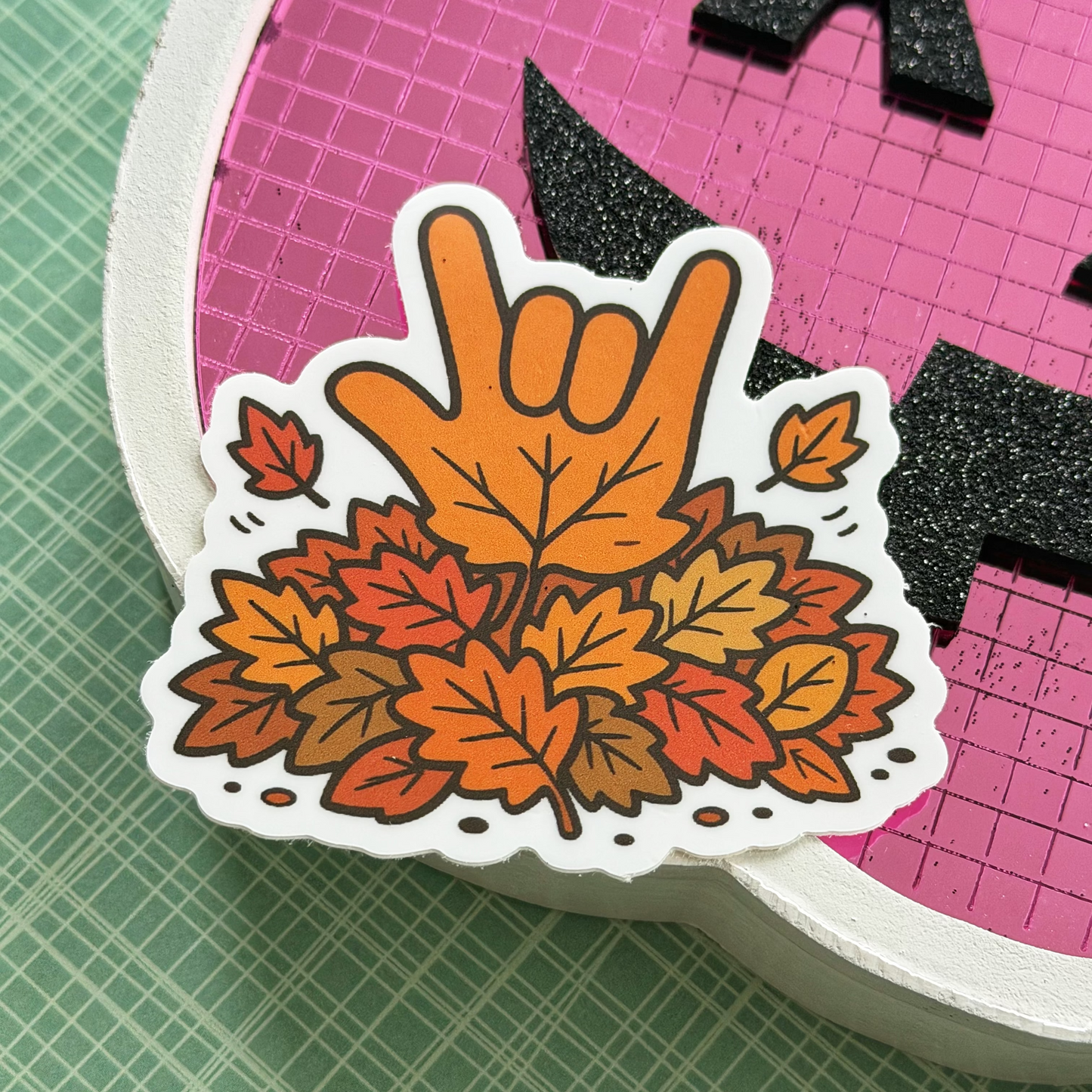 Fall ILY Sticker