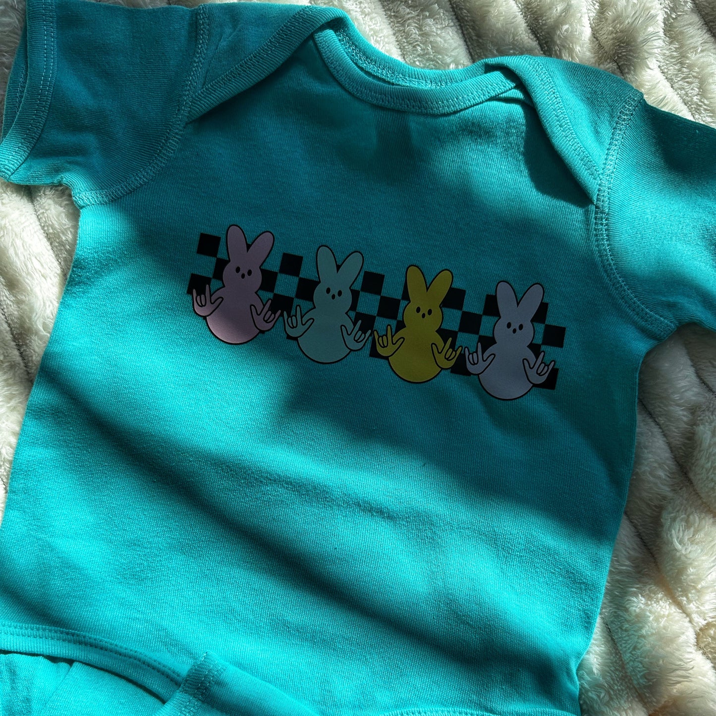 Bunny ILY Onesie Tee