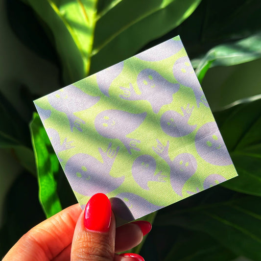 Ghosty & ILY Post-it Notes