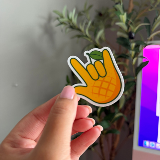 Mango ILY Sticker