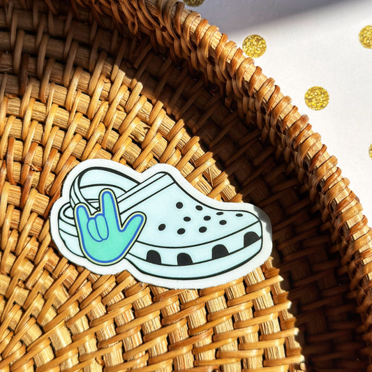 Crocs ILY Sticker