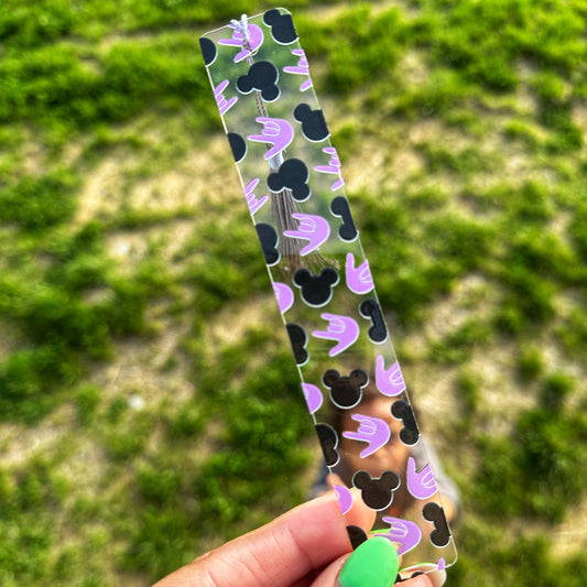 Disney ILY Acrylic Bookmark