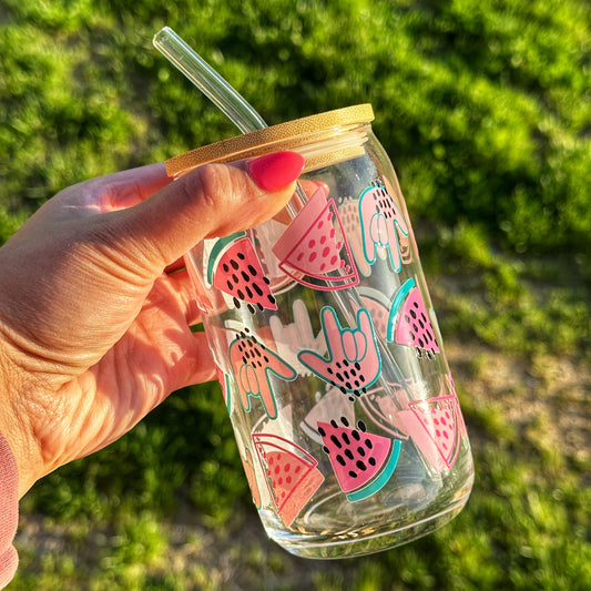 ILY Watermelon Beer Can