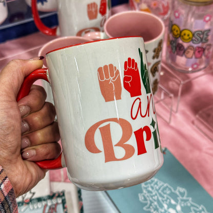 Merry Bright Red Mug