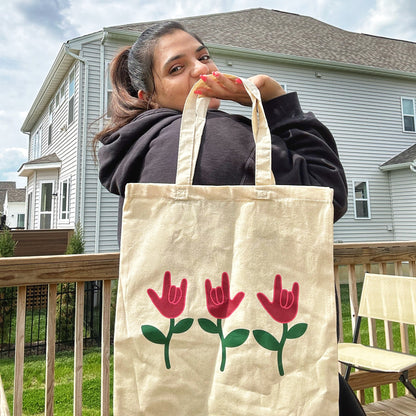 ILY flowers Tote Bag