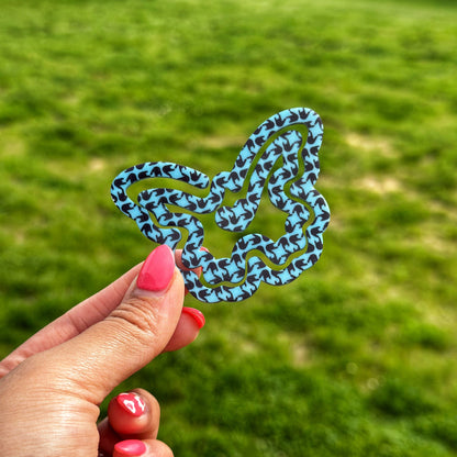 Butterfly ILY Paperclip