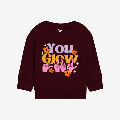 You Grow Girl Toddler Crewneck