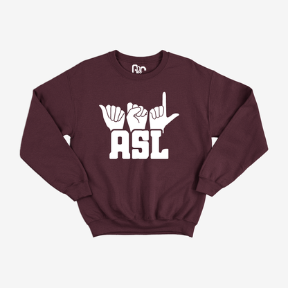 ASL Crewneck