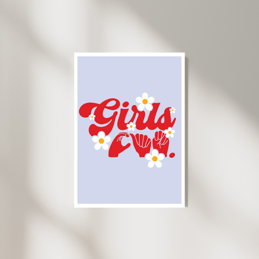 Girls Can Poster