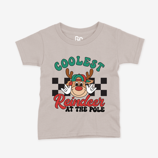 Coolest Reindeer ILY Toddler Tee