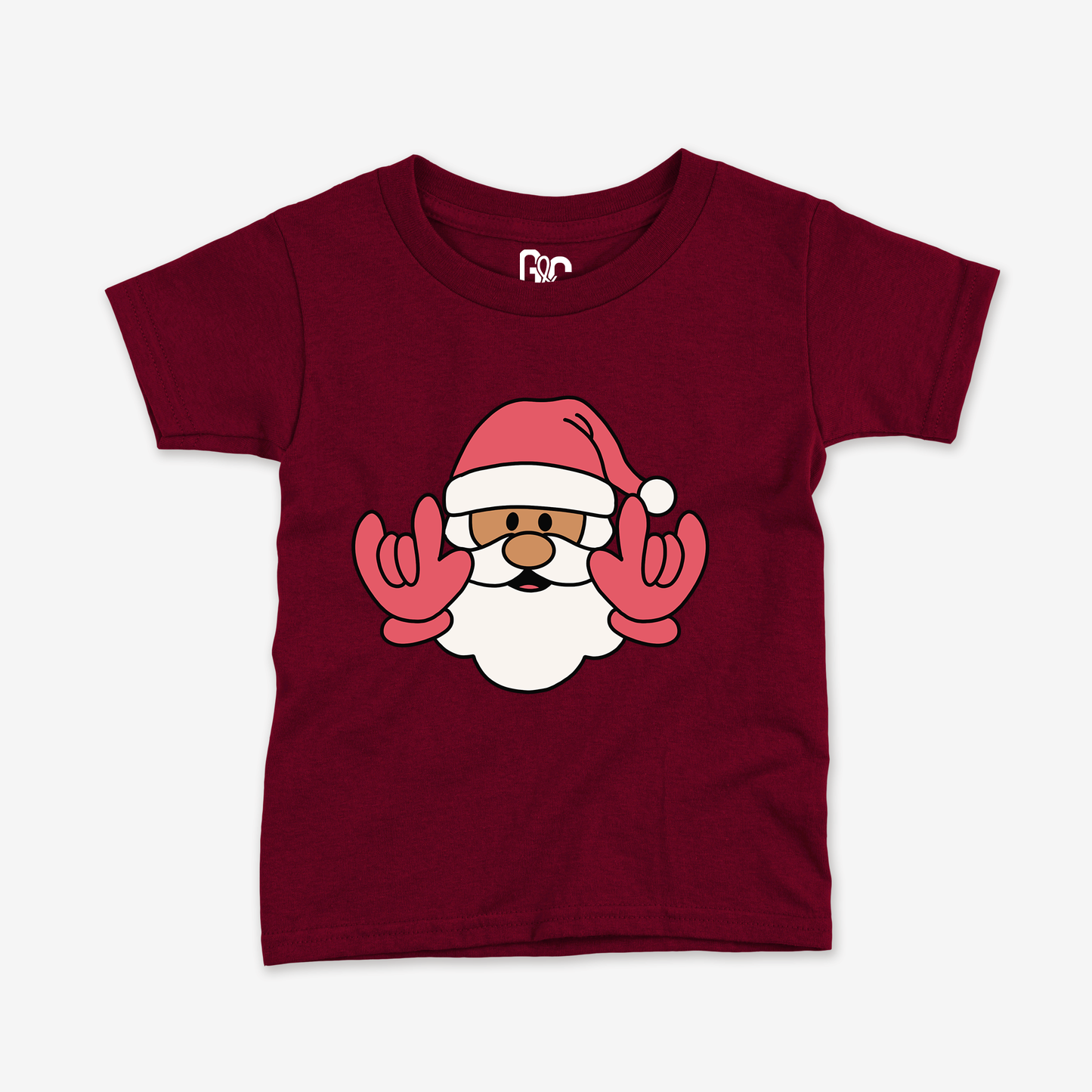 Santa ILY Toddler Tee