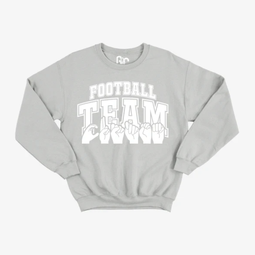 Football Custom Team Crewneck (Small-Large)